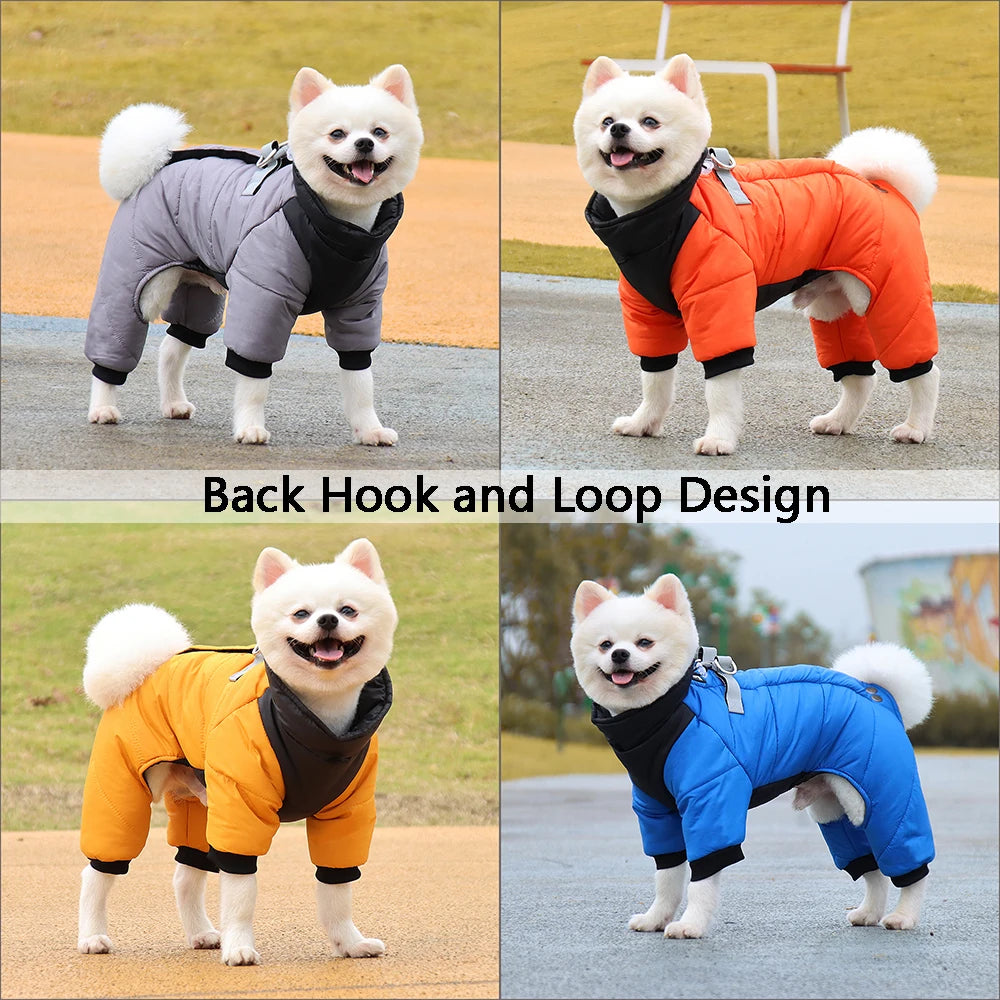 Winter Warm Waterproof Dog Jacket