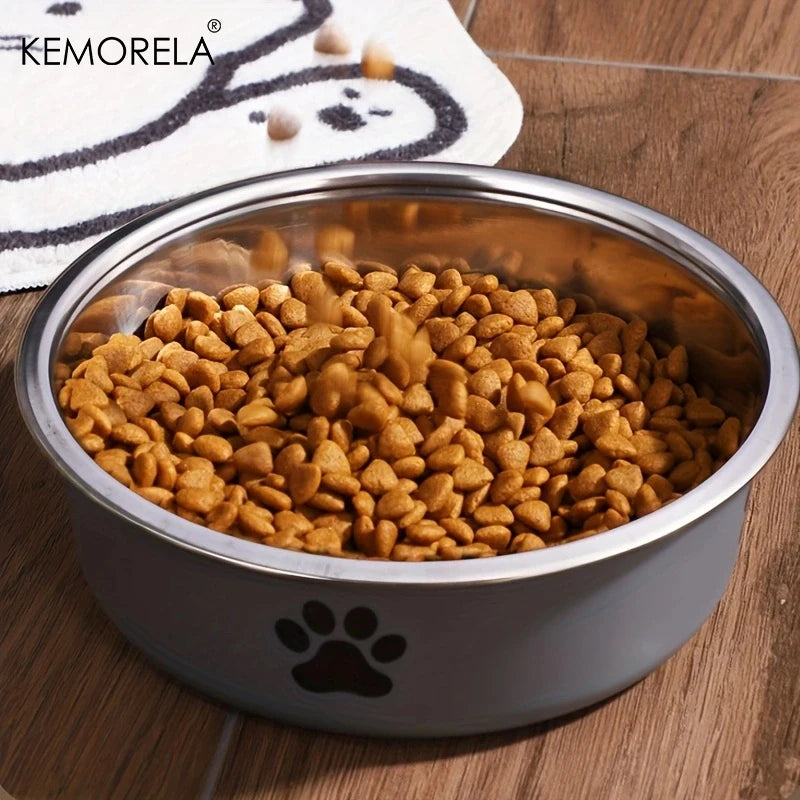 Non-Slip Stainless Steel Pet Bowl